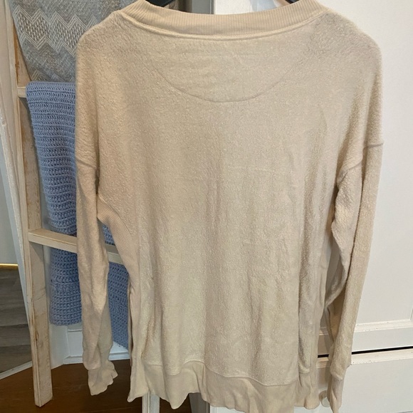 Cream Aerie Long Sweater - Picture 2 of 4